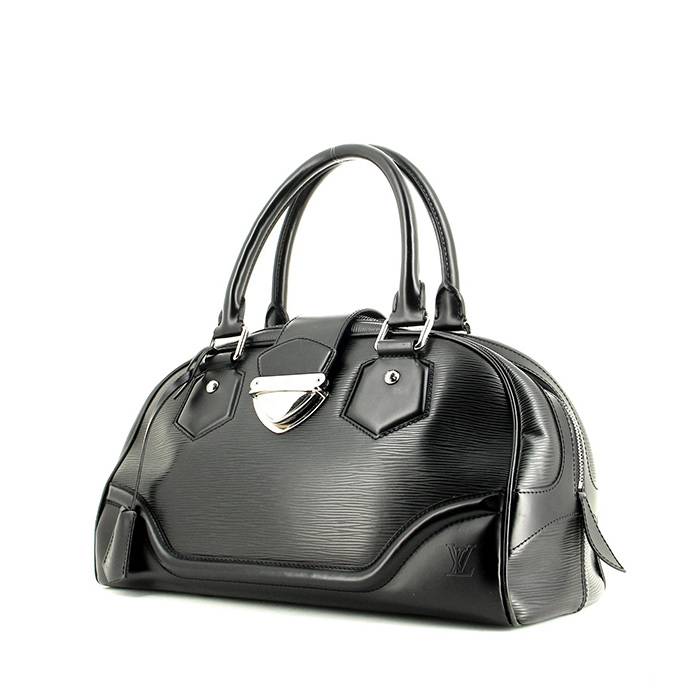 Women's Louis Vuitton Black (Noir) Epi Leather Bowling PM