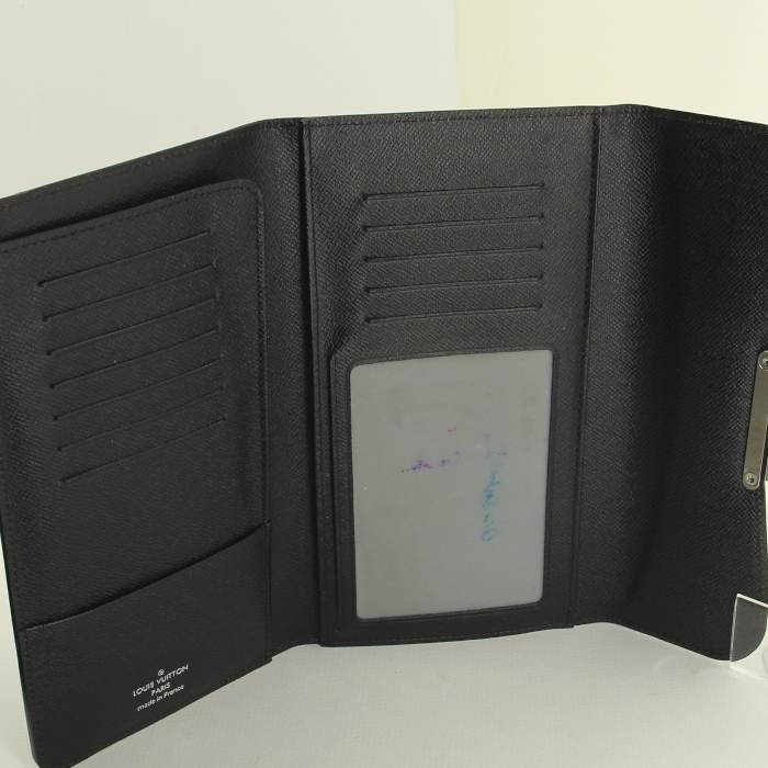 Portafogli in pelle Epi nera - Detail D3