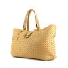 Bottega Veneta handbag in beige braided leather - 00pp thumbnail