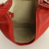 Hermes Massai small model shoulder bag in red leather taurillon clémence - Detail D3 thumbnail