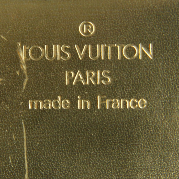 Bolso de mano Louis Vuitton L'aimable en cuero suhali dorado - Detail D3