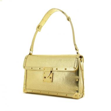 Bolso de mano Louis Vuitton L'aimable en cuero suhali dorado