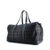Burberry travel bag in black canvas and black leather - 00pp thumbnail