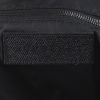 Burberry travel bag in black canvas and black leather - Detail D3 thumbnail