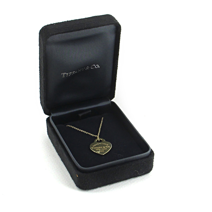 Collar Tiffany & Co Return To Tiffany en oro amarillo - Detail D2