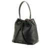 Miu Miu messenger bag in black grained leather - 00pp thumbnail