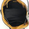 Miu Miu messenger bag in black grained leather - Detail D2 thumbnail