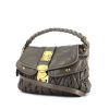 Miu Miu handbag in taupe leather - 00pp thumbnail