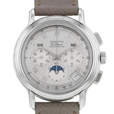 Montre Zenith El Primero Chronomaster en acier Vers 2000