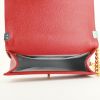 Chanel Boy shoulder bag in red grained leather - Detail D3 thumbnail