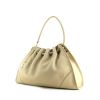 Tod's handbag in beige grained leather - 00pp thumbnail