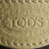 Tod's handbag in beige grained leather - Detail D3 thumbnail