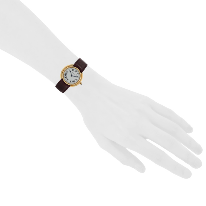 Orologio Cartier Ellipse in oro giallo Circa  1990 - Detail D1