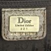 Bolso de mano Dior en cuero plateado y piel de pitón gris - Detail D3 thumbnail