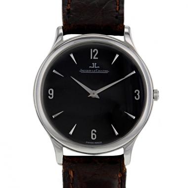 Montre Jaeger Lecoultre Master Ultra Thin en acier Ref :  145679S Vers  2000