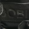 Bolso bandolera en cuero negro - Detail D4 thumbnail