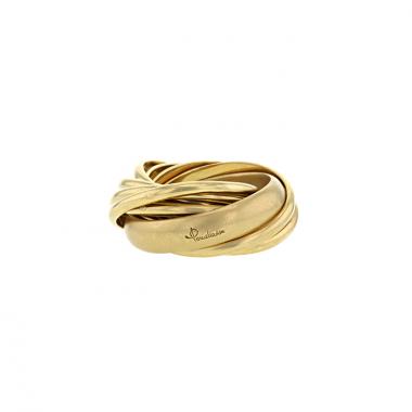 Bague Pomellato Mille Cercles en or jaune
