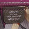 Hermes wallet in etoupe grained leather - Detail D3 thumbnail