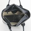 Tod's handbag in navy blue leather - Detail D2 thumbnail