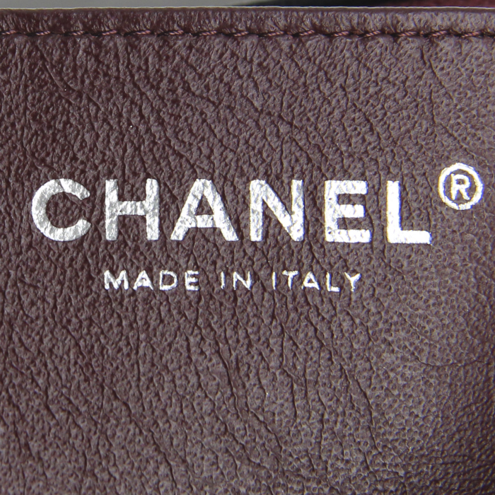 Borsa Timeless jumbo in pelle trapuntata nera - Detail D4