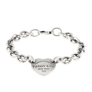 Brazalete Tiffany 
Co Return To Tiffany en plata