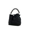 Handbag in black satin - 00pp thumbnail
