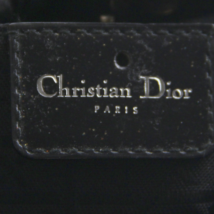 Handbag in black satin - Detail D3