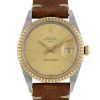 Reloj Rolex Oyster Perpetual Date de acero y oro amarillo 14k Ref :  15053 Circa  1976 - 00pp thumbnail
