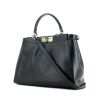 Fendi Peekaboo handbag in black leather - 00pp thumbnail
