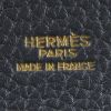 Bolso de mano Hermes Matelot en cuero azul marino - Detail D3 thumbnail