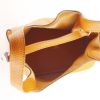 Hermes Picotin handbag in orange leather - Detail D2 thumbnail