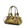 Chloé Mini Paddington handbag in golden brown leather - 00pp thumbnail