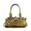 Chloé Mini Paddington handbag in golden brown leather - 360 thumbnail