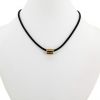 Chaumet Class One pendant in yellow gold and rubber - 360 thumbnail