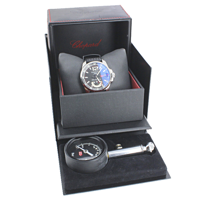 Montre Chopard Mille Miglia-Gran Turismo et acier Vers 2010 - Detail D3