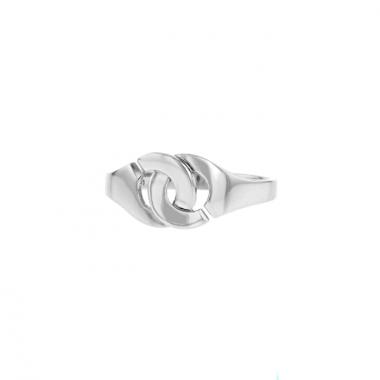 Dinh Van Menottes R12 ring in white gold