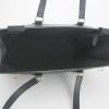 Hermes shopping bag in black grained leather - Detail D2 thumbnail