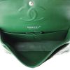 Chanel Timeless handbag in green patent quilted leather - Detail D3 thumbnail