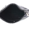 Bolso de mano Saint Laurent en cuero negro - Detail D2 thumbnail