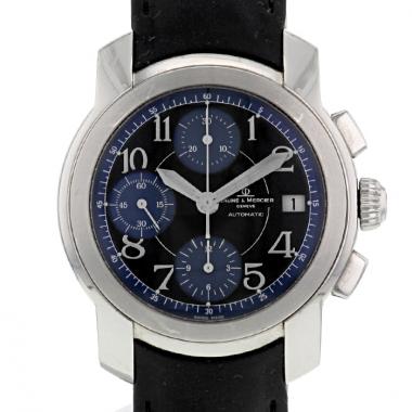 Montre Baume 
Mercier Capeland en acier Ref :  MV045216 Vers  2000
