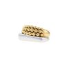 Fred Success Caviar medium model ring in yellow gold and white gold - 00pp thumbnail