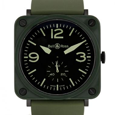 Bell & Ross BRS98 watch in khaki ceramic Circa  2014