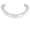 Hermes rigid necklace in silver - 00pp thumbnail
