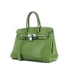 Hermes Birkin handbag in olive green Swift leather - 00pp thumbnail