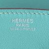 Hermes Birkin 30 cm handbag in blue Lagon Swift leather - Detail D3 thumbnail