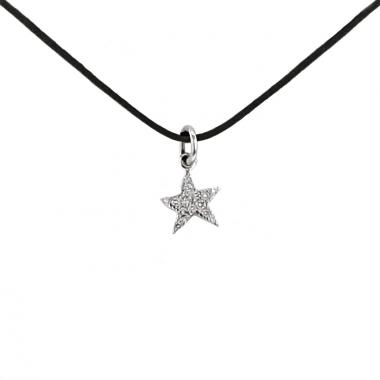 Pendentif Pomellato Dodo en or blanc et diamants