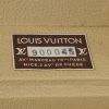 Maleta Bisten 60 Louis Vuitton en lona Monogram marrón y cuero natural - Detail D4 thumbnail