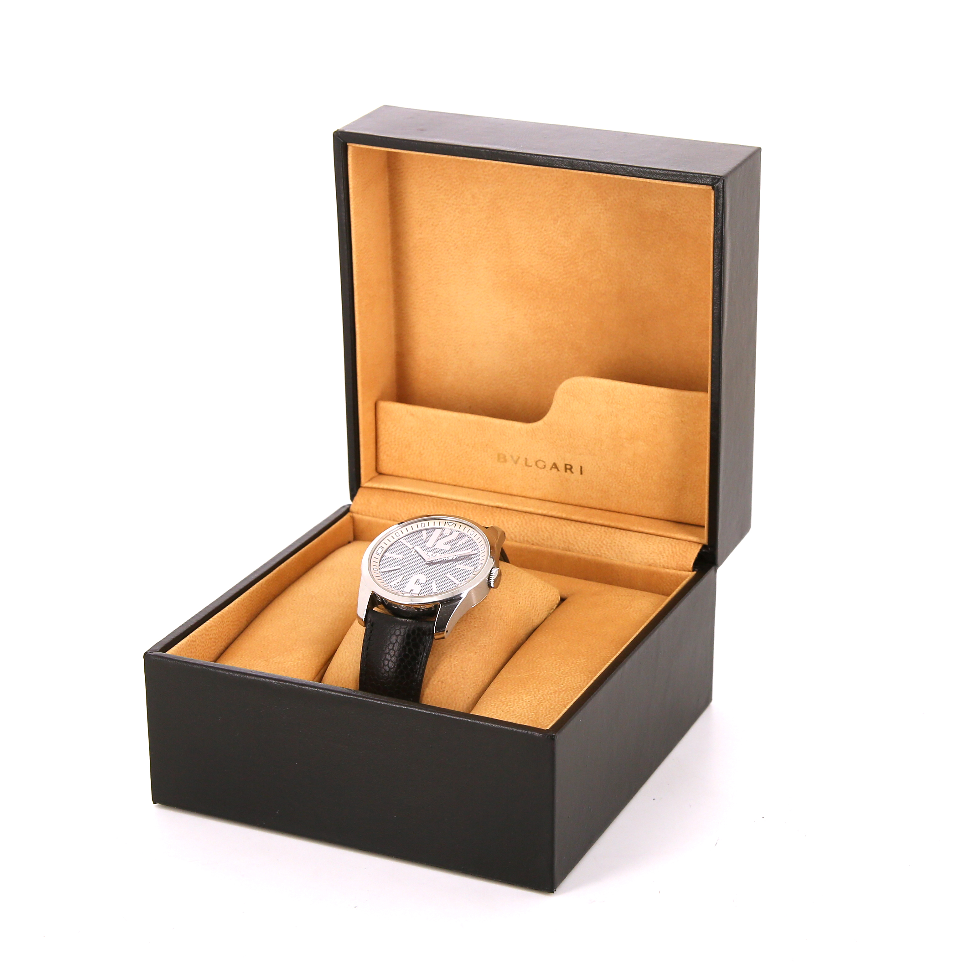 Orologio Bulgari Solotempo in acciaio Ref :  ST42S Circa  2000