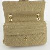 Chanel Timeless handbag in gold jersey canvas - Detail D5 thumbnail