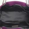 Chanel Grand Shopping handbag in purple patent leather - Detail D2 thumbnail